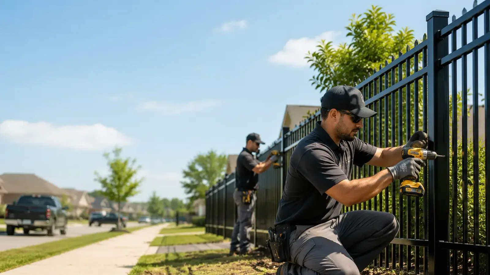 Metal Fence Installation in Mount Olive, AL